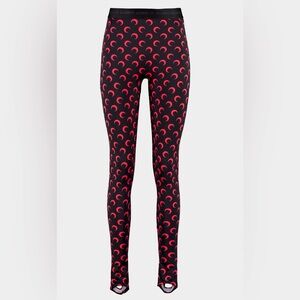 COPY - Marine Serre Red Moon Leggings/ Tights (covered foot) Size M